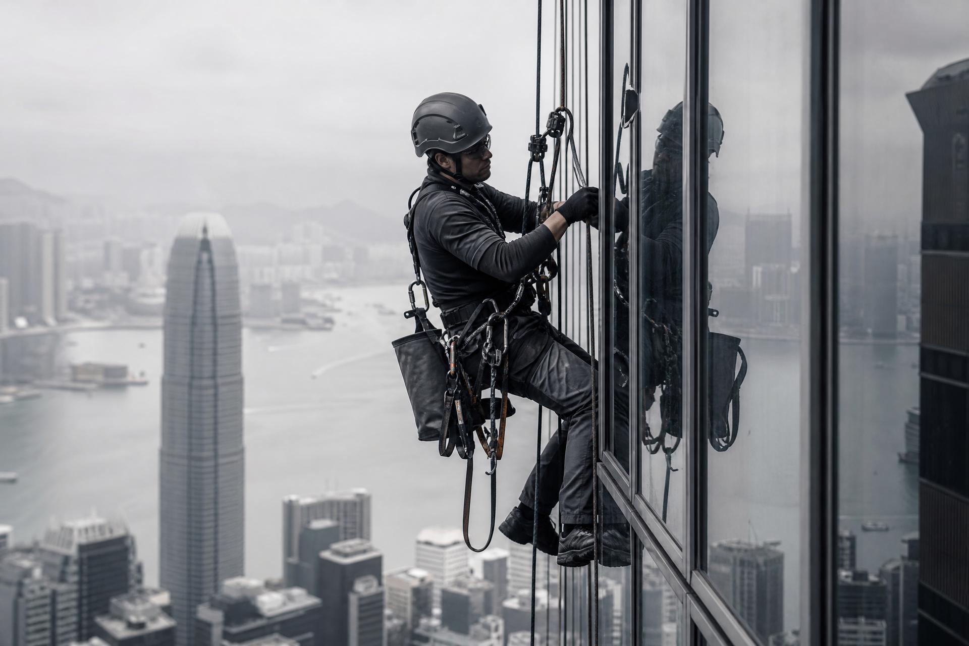 Rope Access Facade Cleaning in Hong Kong: IRATA Standards and Safety Requirements